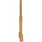 Ekena Millwork Kennewick Rough Sawn Timber Gable Bracket, Western Red Cedar, 96"W x 40"H x 2"D x 6"F, 10/12 Pitch GBW096X40X0206KEN00RWR - alternate 4